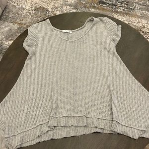 good condition, grey sweater top
